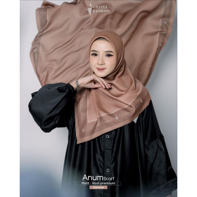 ANUM SCARF//HIJAB SEGI EMPAT//GHIINA FASHION