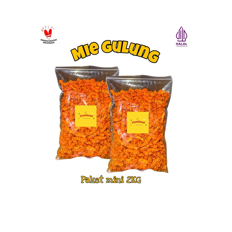 

MIE GULUNG PEDAS DAUN JERUK PAKET USAHA 2KG
