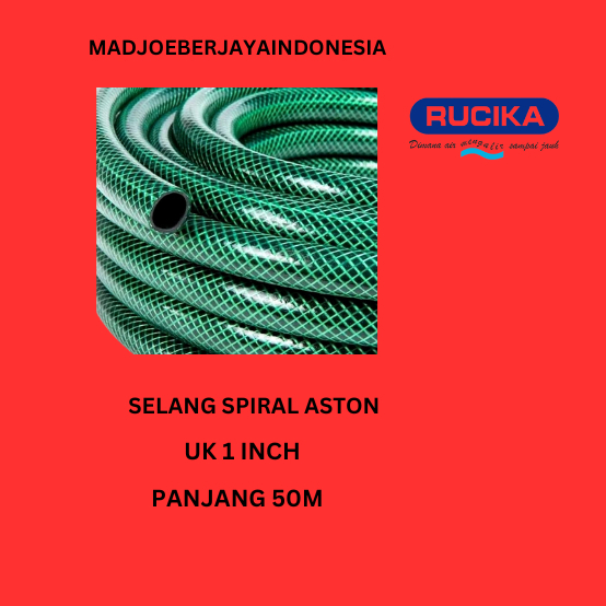 Selang Spiral Aston 1 inch 50 meter/selang air