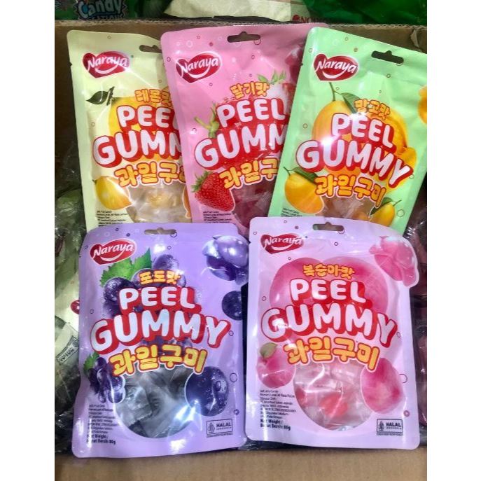 

Naraya Peel Gummy - Permen Lunak