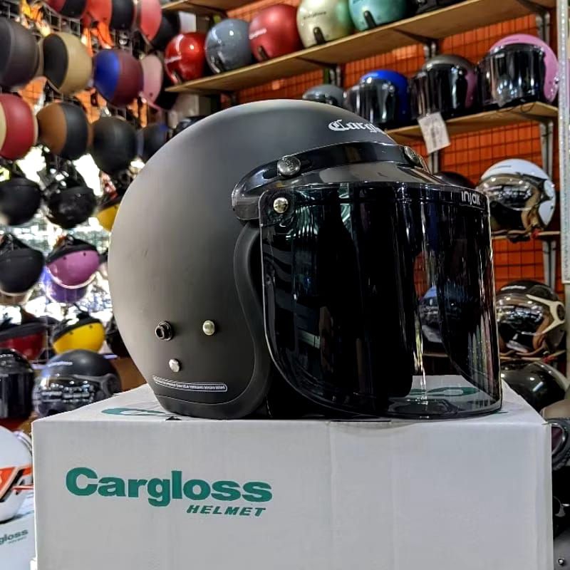 (Biasa COD) HELM BOGO SNI DEWASA RETRO MURAH TERLARIS