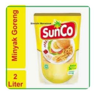 

Minyak goreng Sunco 2 liter