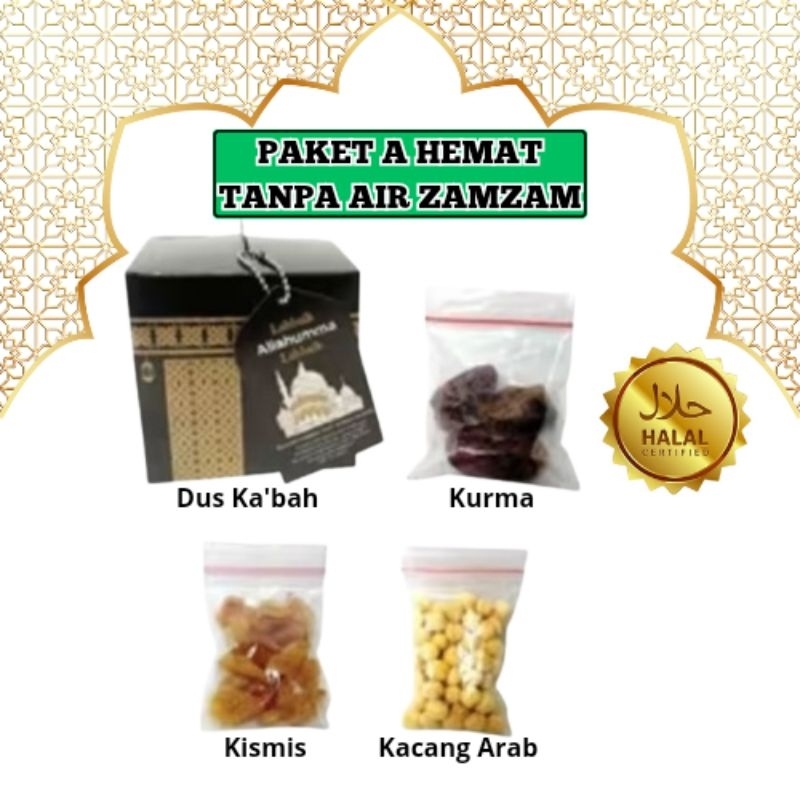 

Paket Oleh Oleh Haji dan Umroh Dus Kabah Tanpa Air Zamzam dan Botol 80ml A-G
