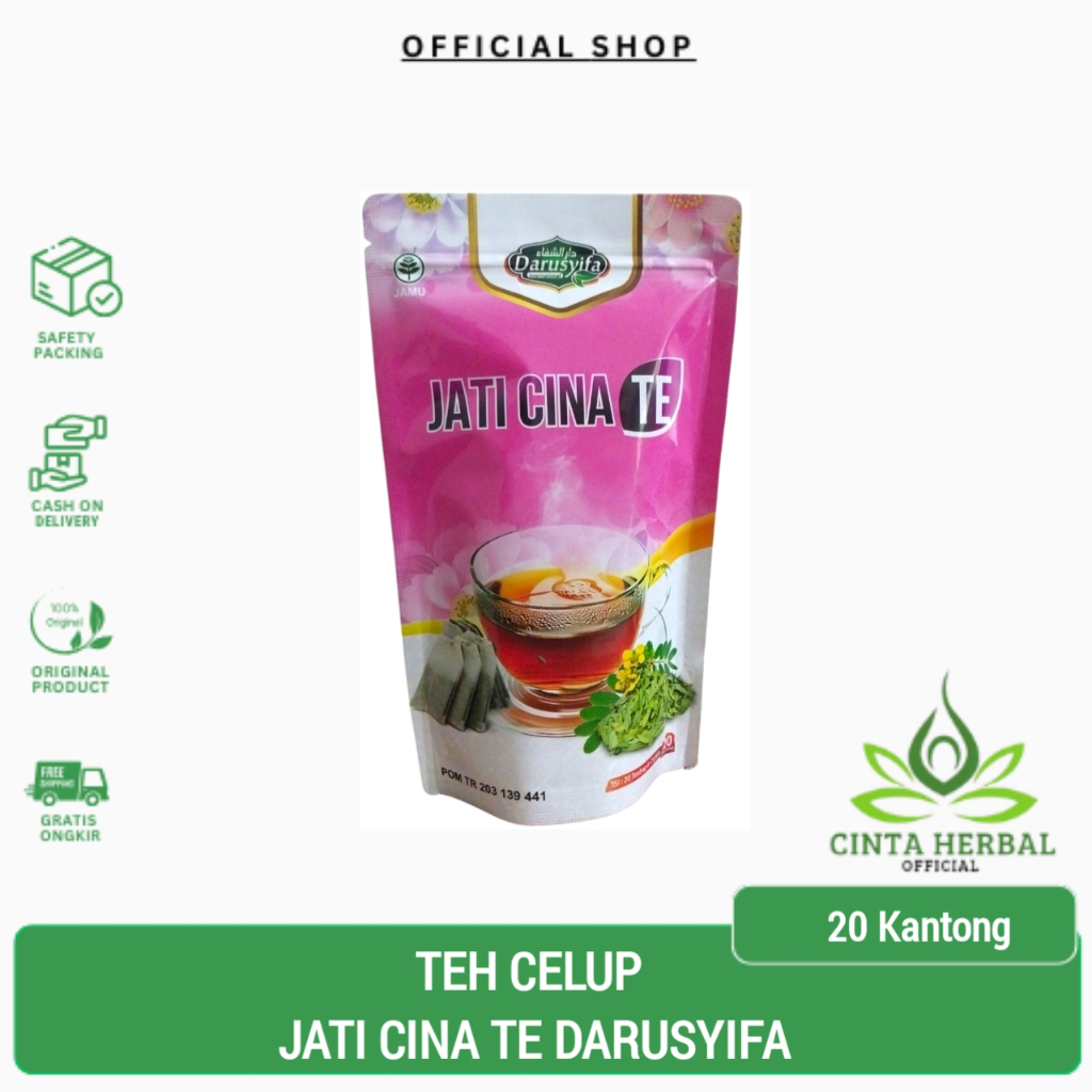 

Teh Celup Jati Cina Darusyifa Isi 20 ORIGINAL | Kemasan Pouch