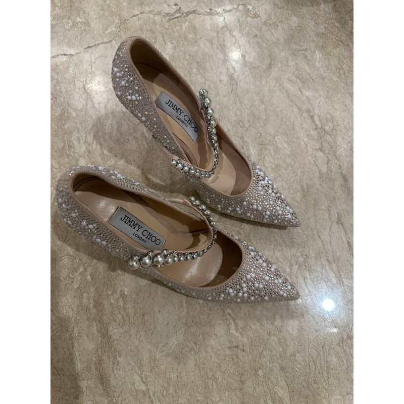 wedding heels / sepatu pengantin jimmy choo
