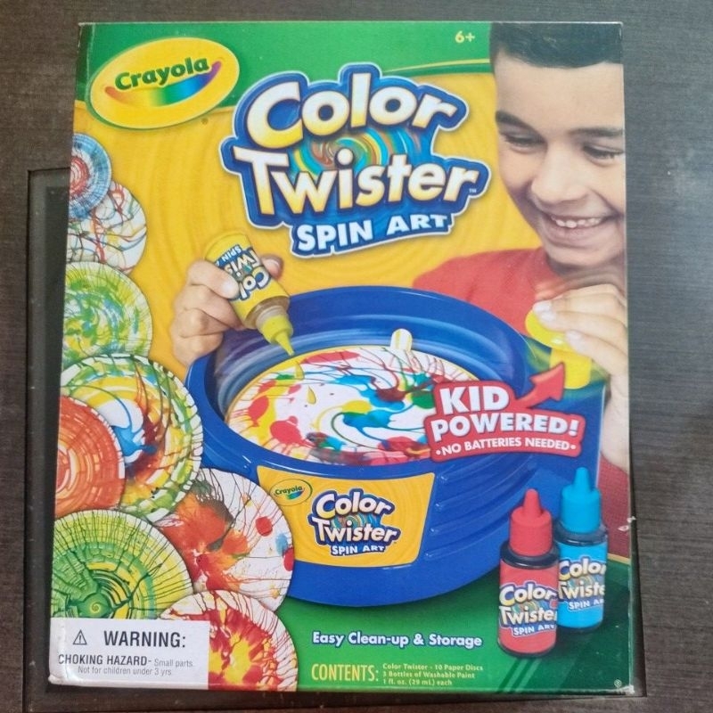 

Jual Crayola Colour Twister Spin Art Original