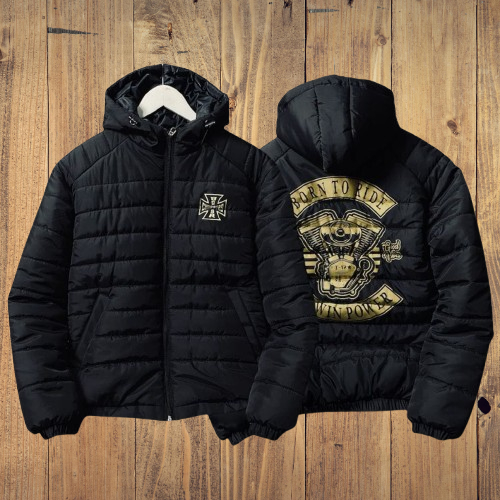 JAKET PUFFER GELEMBUNG HITAM JAKET OUTDOOR PUFFER KEMBUNG
