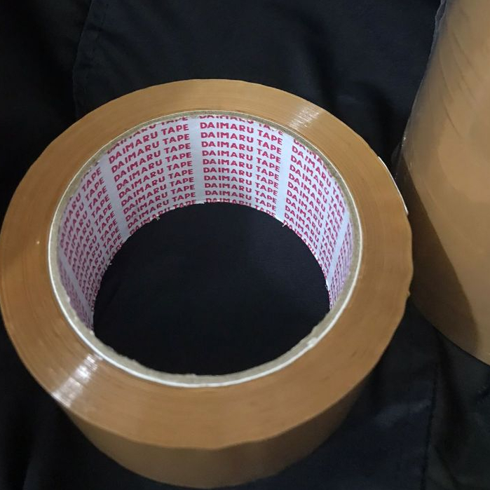 Lakban Daimaru warna Cokelat