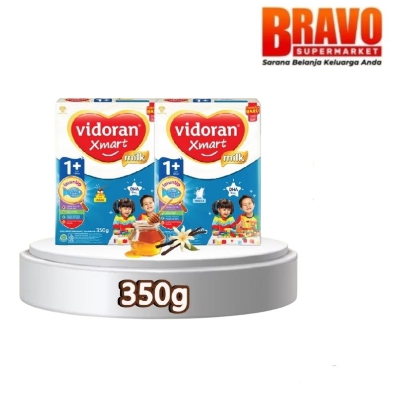 

Susu Pertumbuhan Vidoran Xmart Milk 1+ Ukuran 700g,350g - Rasa Vanila || Madu