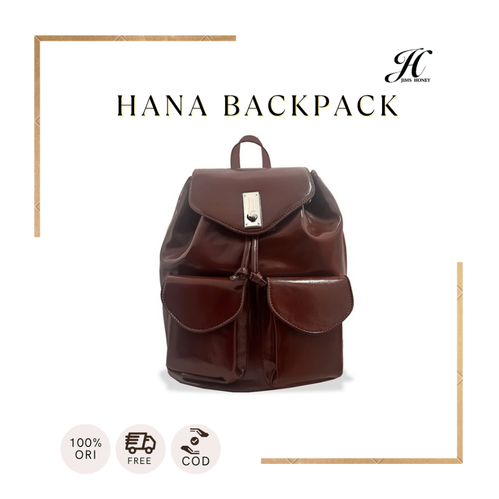 JIMS HONEY X SABRINA Hana Backpack Tas Ransel Wanita Terbaru JimsHoney