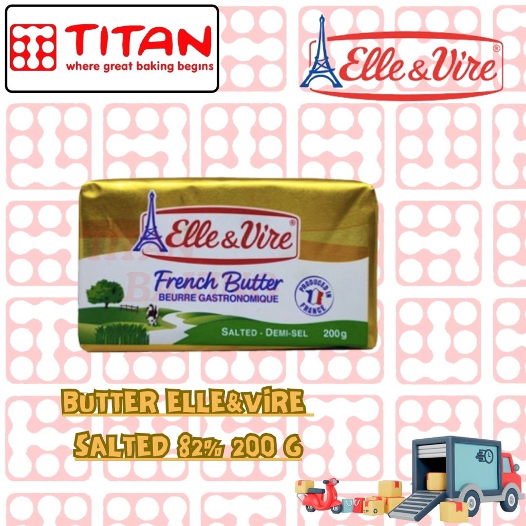 

BUTTER ELLE&VIRE SALTED 82% 200 G