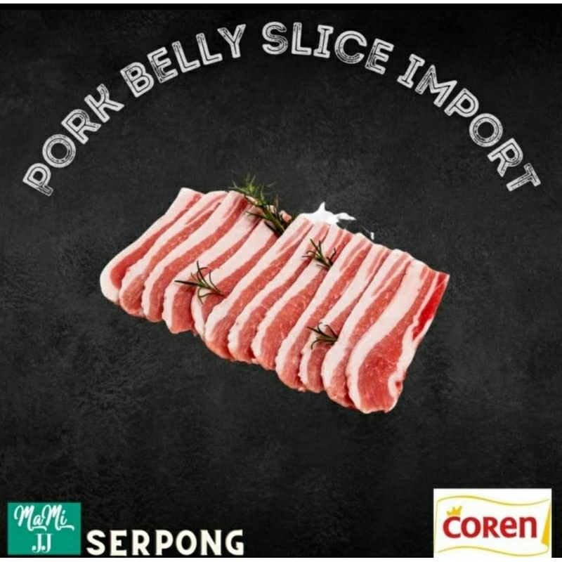 

Pork Belly Import Slice/Samgyeopsal/Samcan Slice Import