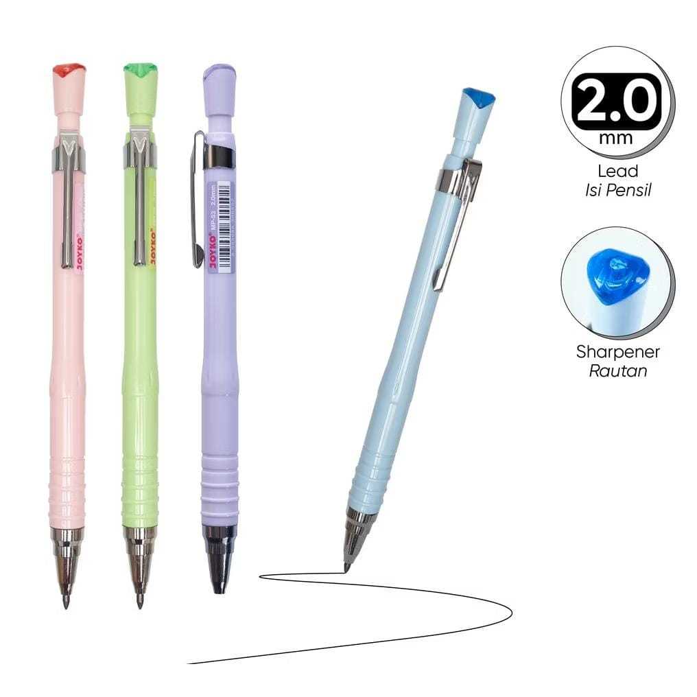 

Mechanical Pencil (Pensil Mekanik) Joyko MP-53 2.0 mm