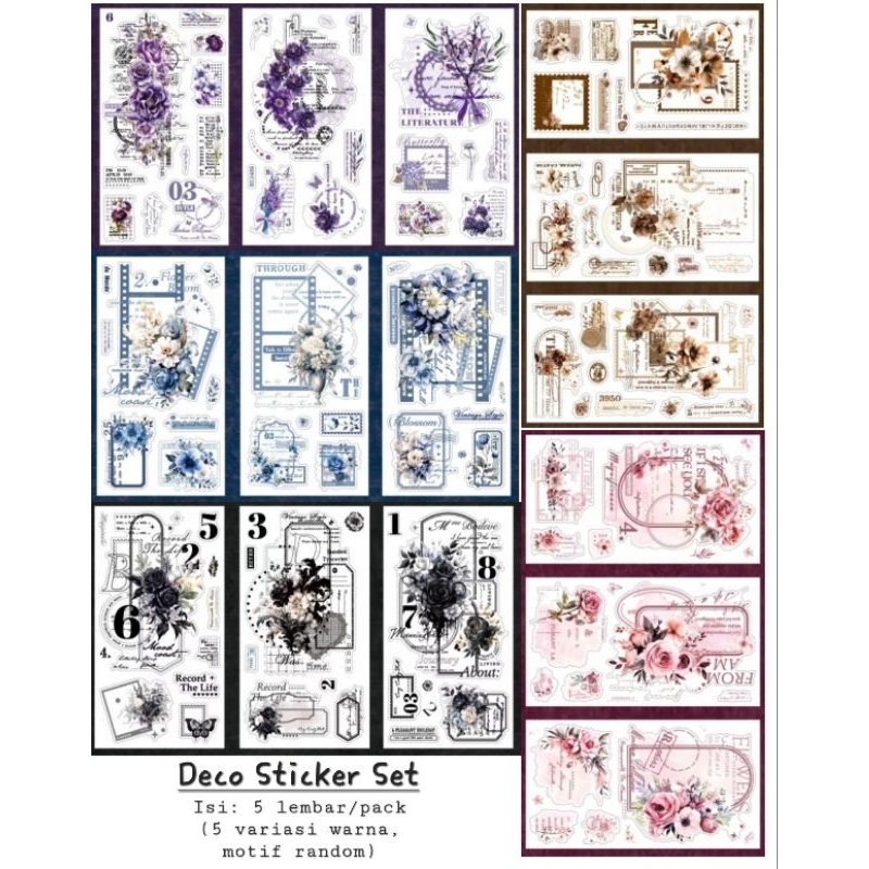 

(KJ88) DECO STICKER SET