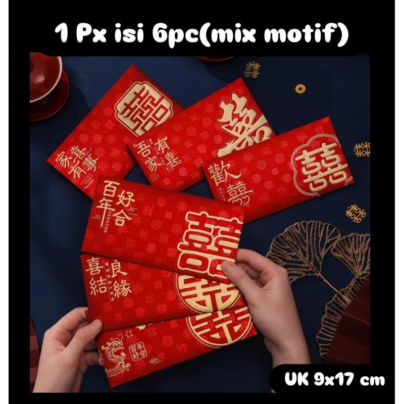 

Angpao Wedding/Angpao Sanjit/Angpao Pernikahan