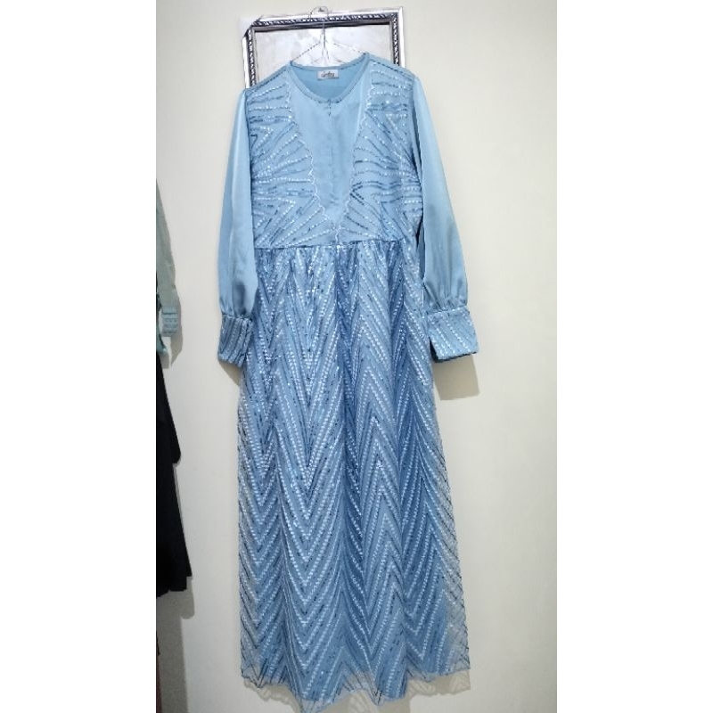 Preloved gamis brokat