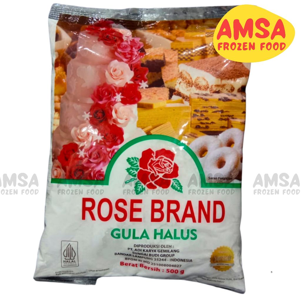 

Rose Brand Gula Halus 500 gr
