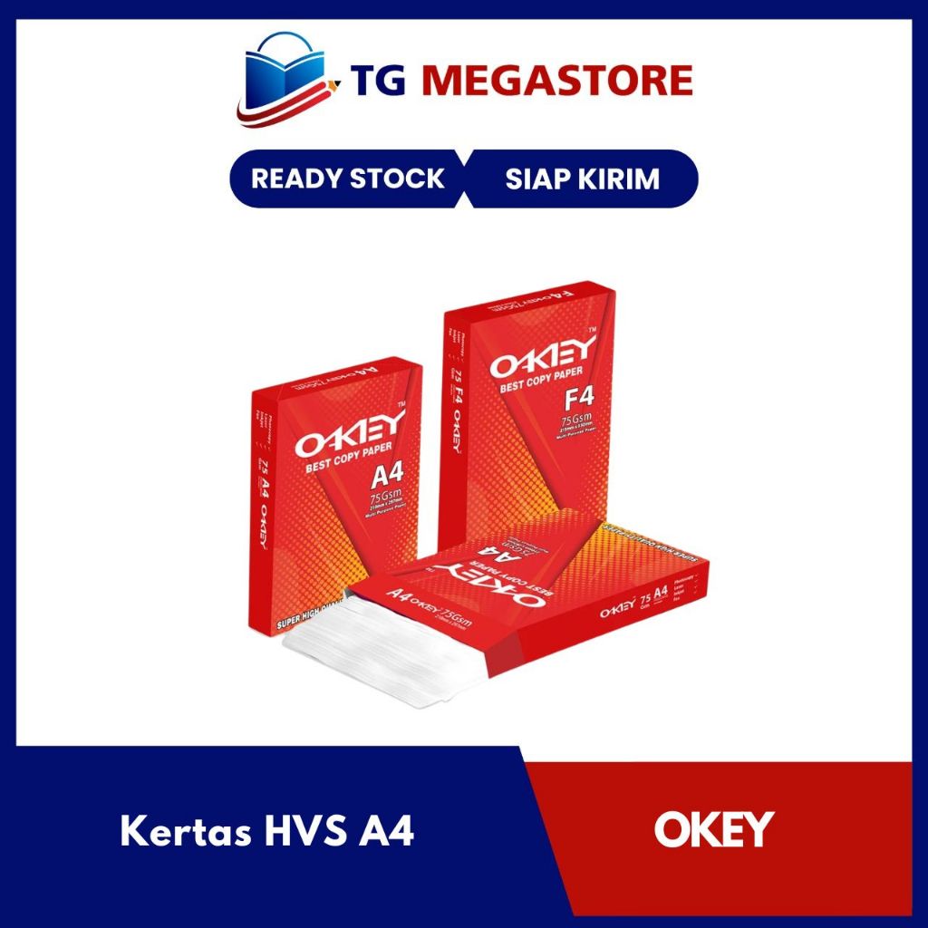 

Kertas HVS OKEY A4 - 75 gram