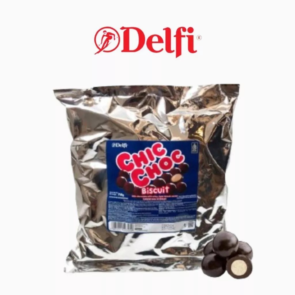 

QH Coklat Lebaran Delfi Drages Mede/ Almond 1000 Gram 1 Kg Delfi Chic Choc 750 Gram KEMASAN BESAR