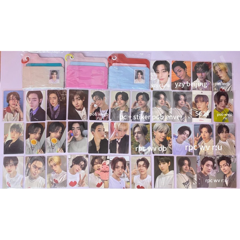 READY TAKE ALL Photocard pc enhypen romance untold r:u orange blood album kpop merch kmerch kakaotal