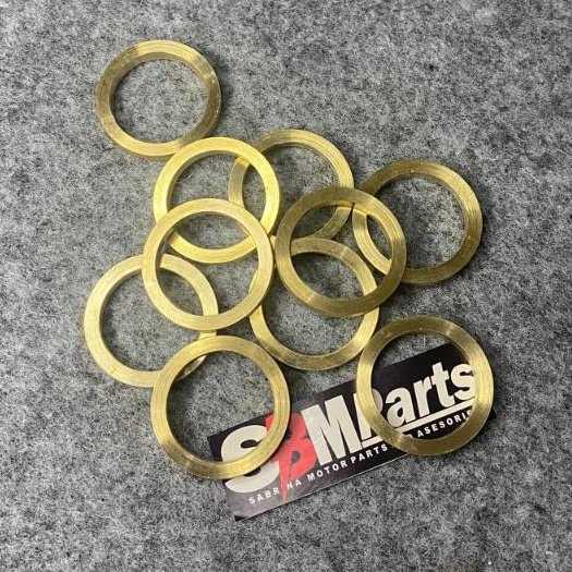 PAKING KNALPOT KUNINGAN CB Tiger Glpro PAKING ESBES KUNINGAN CB100 GL100 - PAKING KNALPOT VERZA