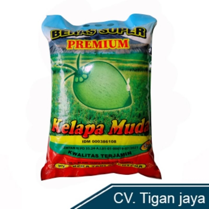 

Beras kelapa muda