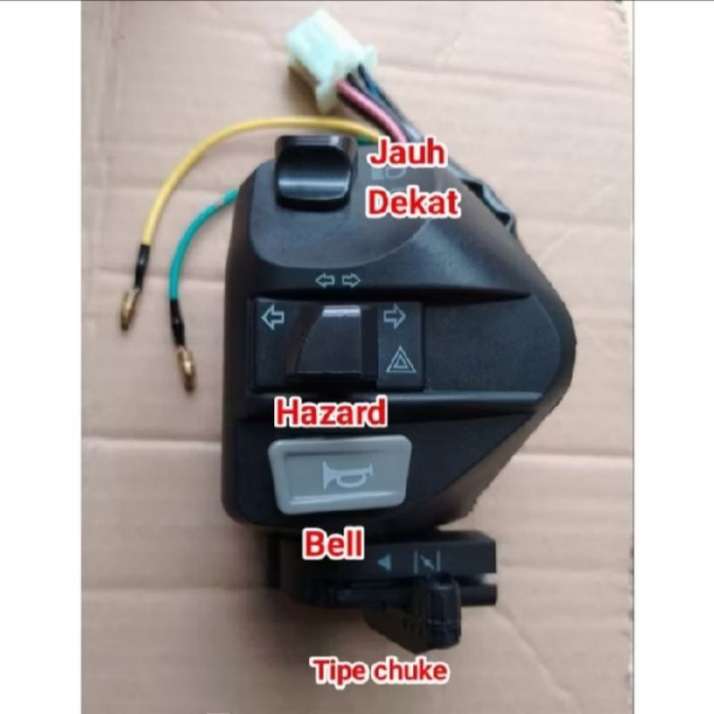 Saklar kiri HAZARD Yamaha Jupiter MX.Mio j.Mio soul.saklar kiri costume Yamaha series