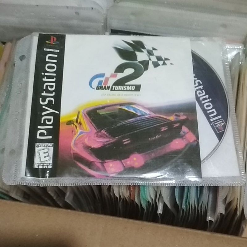 Kaset PS1 Gran Turismo 2 (Mulus) 2disc