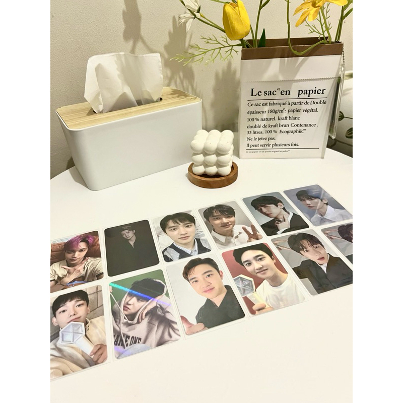 Photocard PC Exo Chanyeol Baekhyun D.O. Kyungsoo Sehun Kai Exist Trading Card Lonsdelaite Masker Der