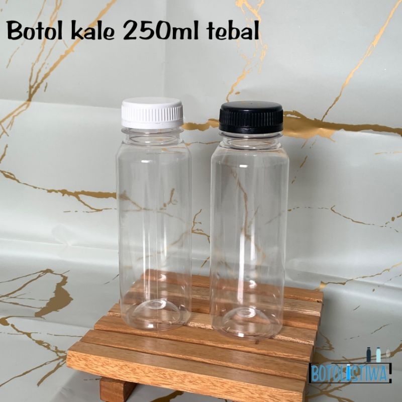 BOTOL KALE 250ML TEBAL/BOTOL MINUMAN(ISI 100 PCS)