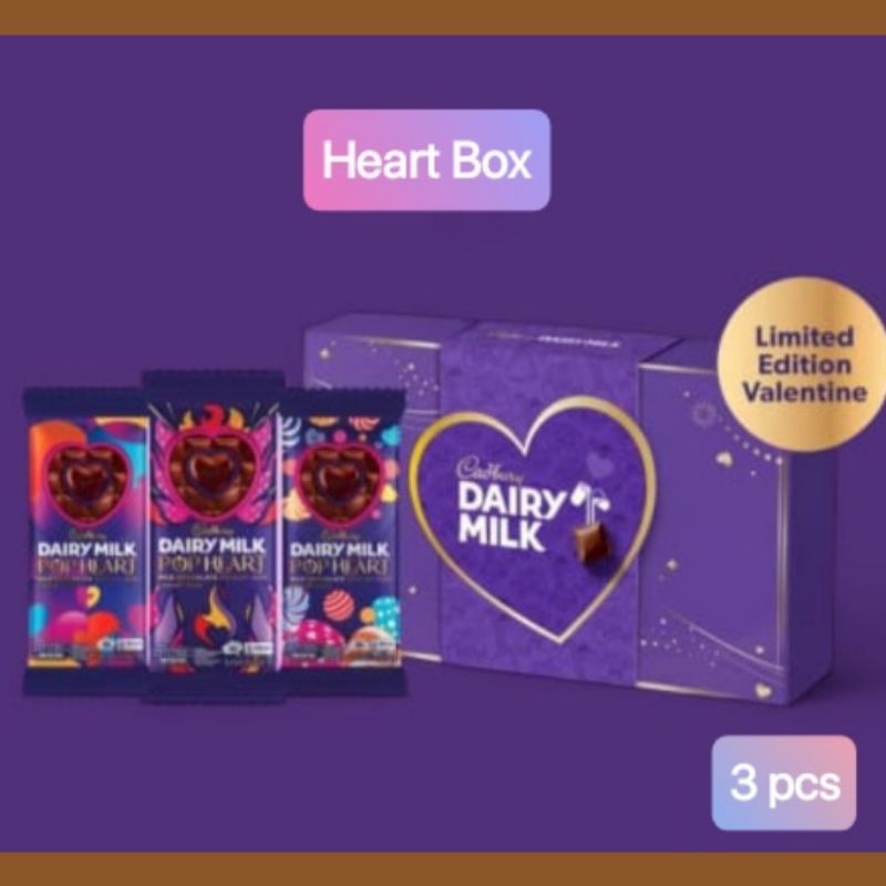 

Cadbury Pop Heart 150g x 3 pcs