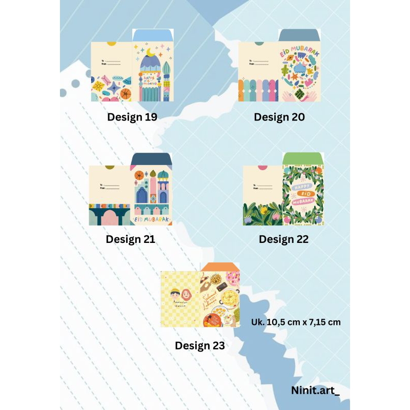 

Amplop lebaran 3 / isi 10 pcs