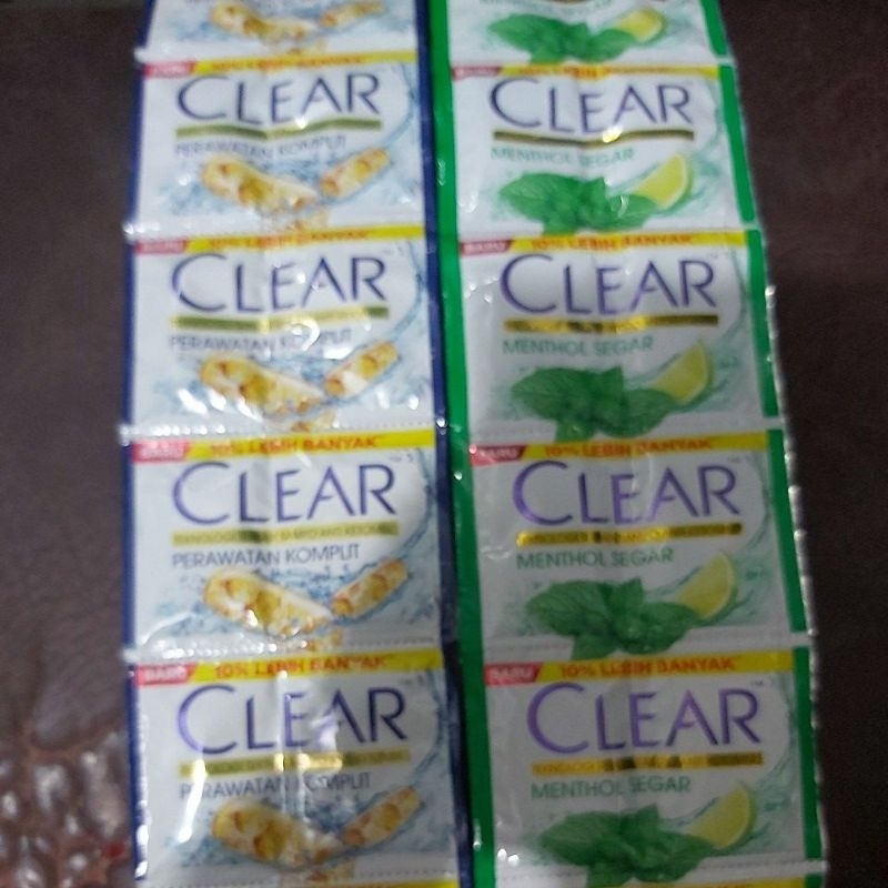 Clear Shampo Shampoo Renceng Unilever