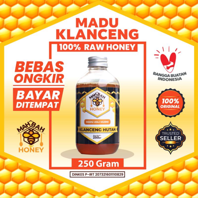 

Madu Asli Murni Madu Klanceng Hutan Raw Honey 250 gram