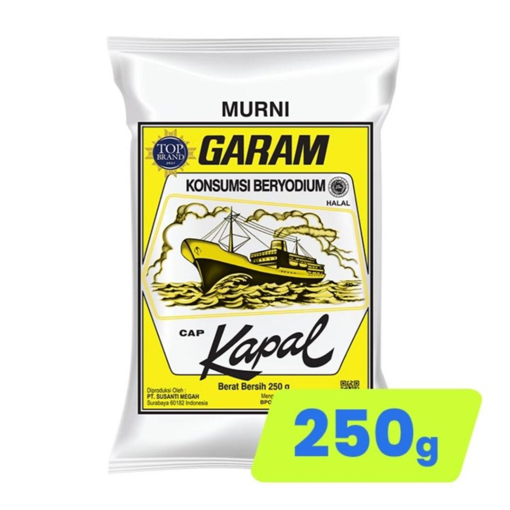 

Garam Cap Kapal 250 gr