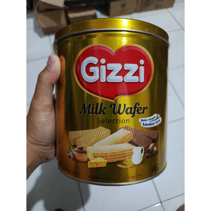 

Gizzi Milk Wafer Selection 240gr - Gizzi Wafer 240gr