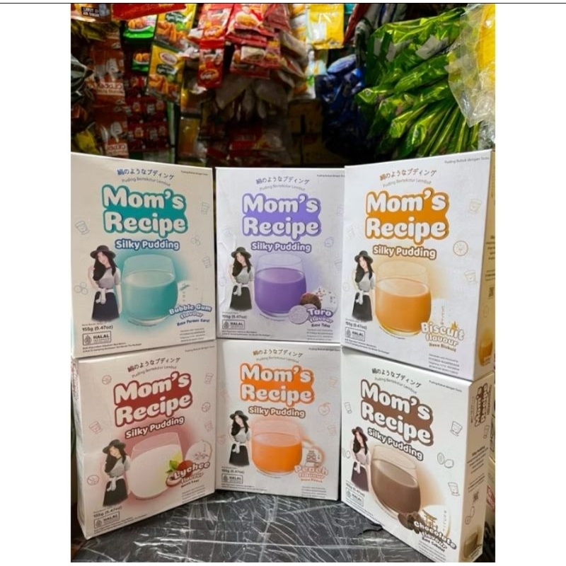 

MOM'S RECIPE SILKY PUDDING 155GR BOX (ISI 1 PCS)