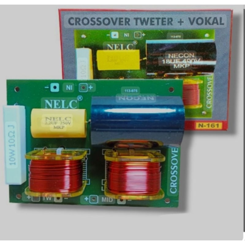 KIT CROSSOVER 2 WAY TWEETER+VOCAL CROSSOVER PASIF 2 WAY TWITER+VOKAL