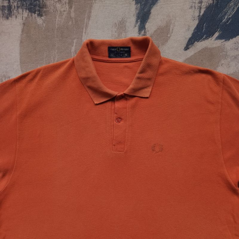 Poloshirt Fred Perry Orange Second