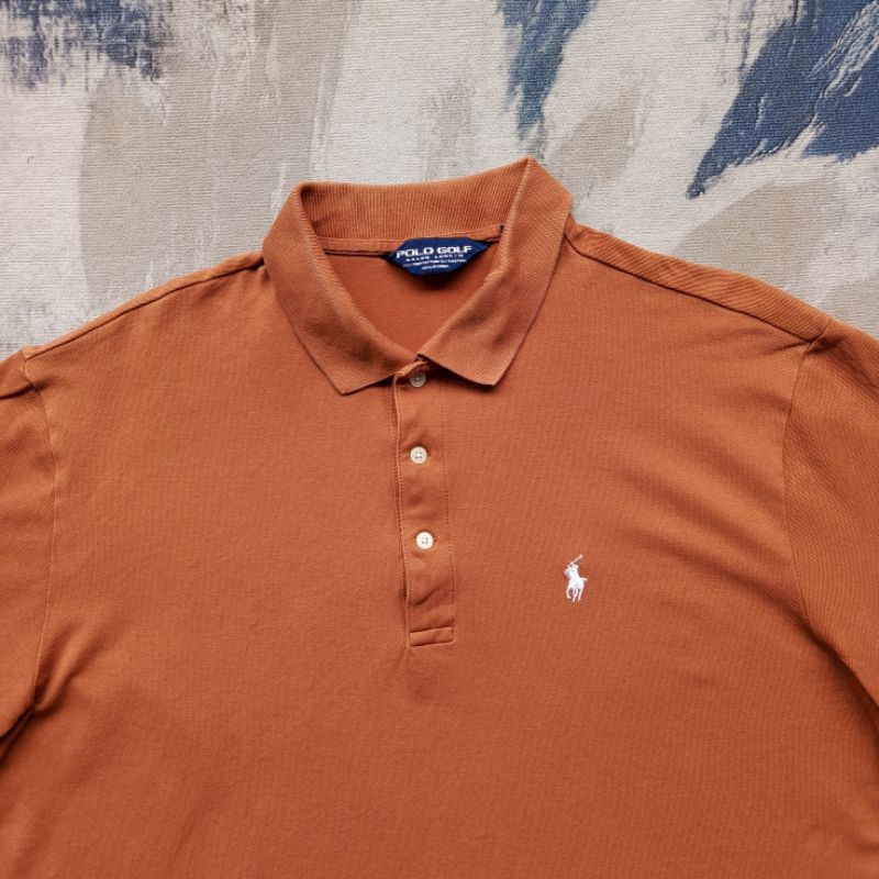 Poloshirt Kaos Kerah Polo Golf Second