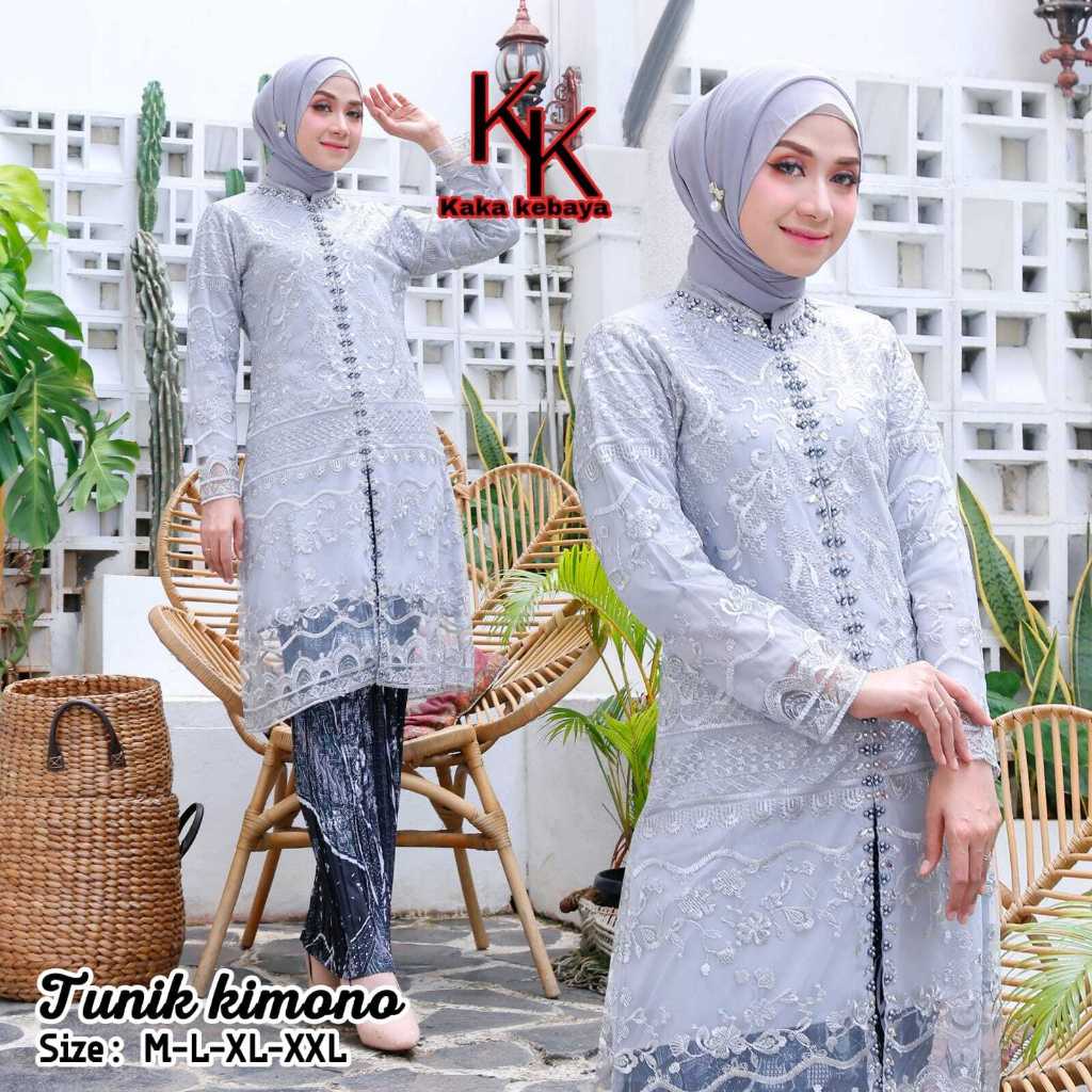 Kebaya Olshop Kebaya Tunik Kimono Modern Kekinian Kebaya Tunik Melayu Kebaya Tunik Premium