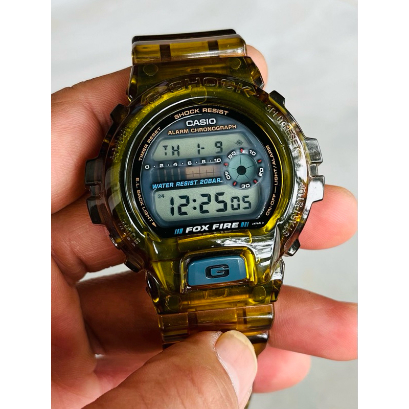 Casio G-Shock DW 6900 FOX FIRE (original bekas)