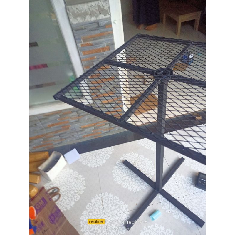 meja cat tinggi 80cm