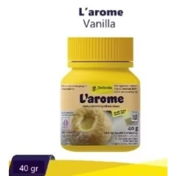 

LAROME PERISA KUE / BUBUK VANILA SUSU BOTOL 40 GR