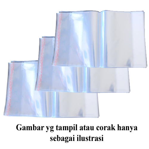 

Sampul Buku Tulis Plastik Transparan Bening