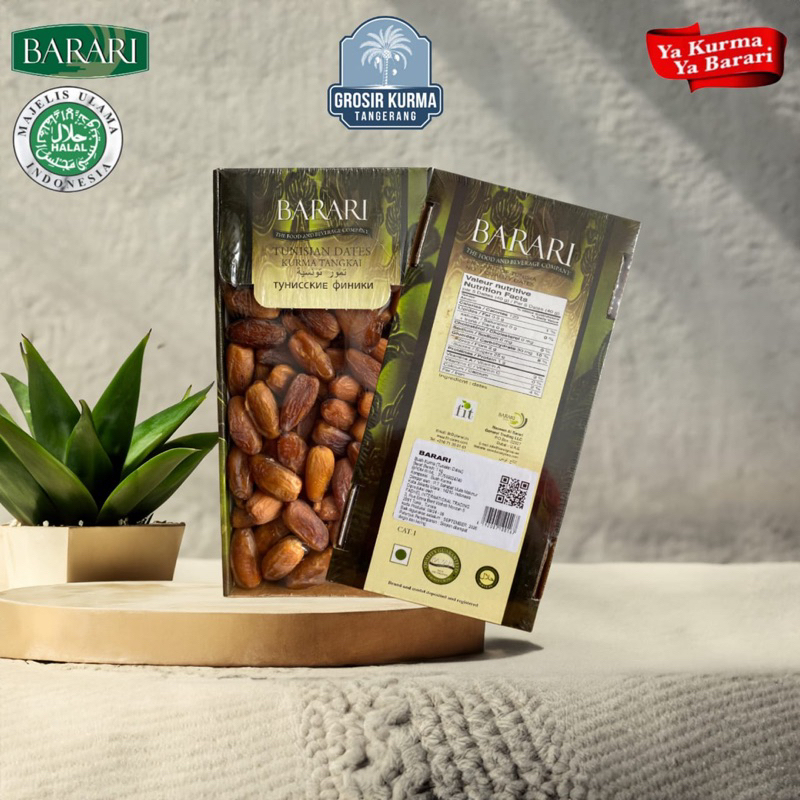 

Kurma Barari Deglet Nour Natural (Curah) 1Kg Tunisia BARARI