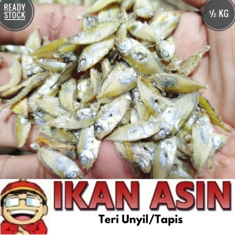 

Ikan Asin TAPIS / SEMADAR / TERI UNYIL ½ kg