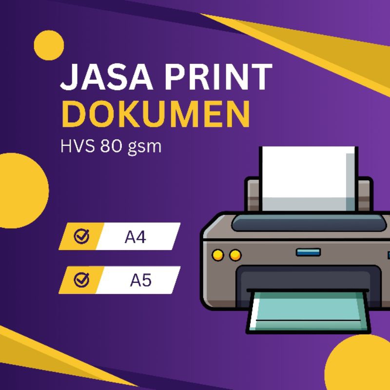 

Jasa Print Dokumen Hvs 80gsm