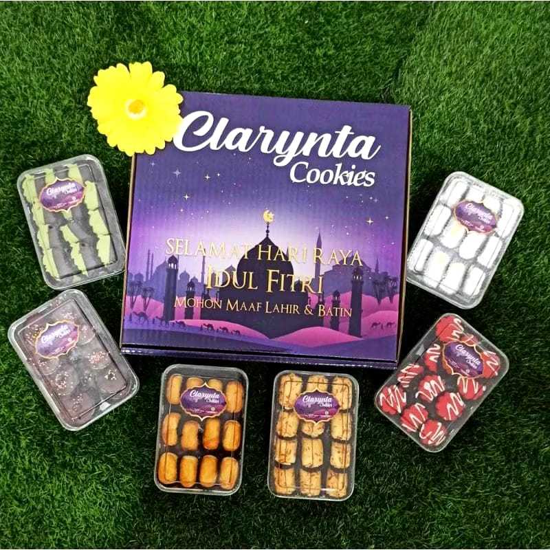 

PO UNTUK LEBARAN YONA COOKIES PAKET ISI 6 BY CLARYNTA COOKIES