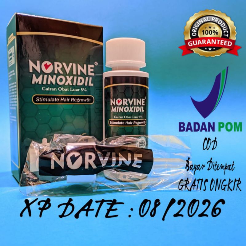 minoxidil 5% norvine bpom RI penumbuh rambut